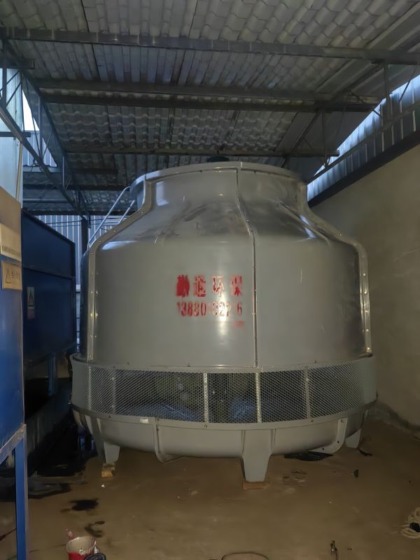 广安1<strong>200t玻璃钢冷却塔</strong>